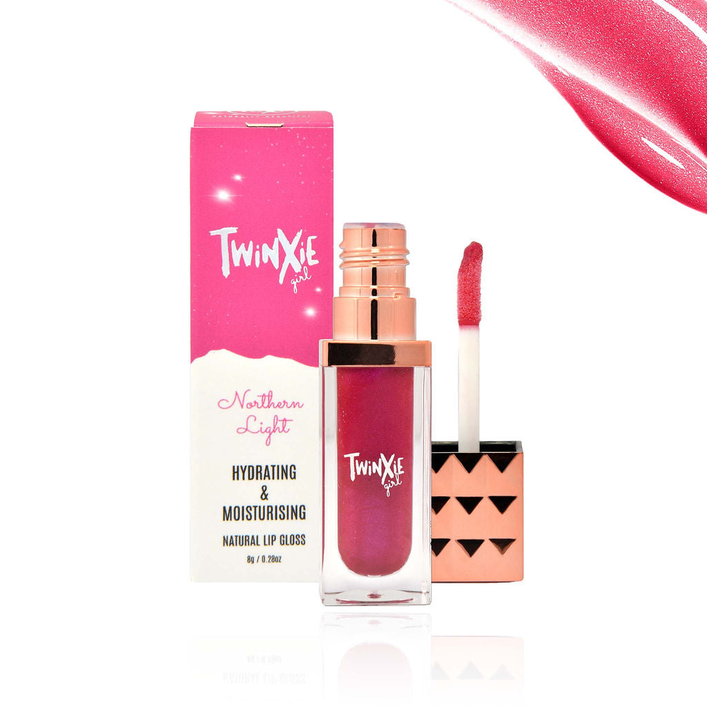TwinxieGirl Northern Light Lip Gloss Packaging
